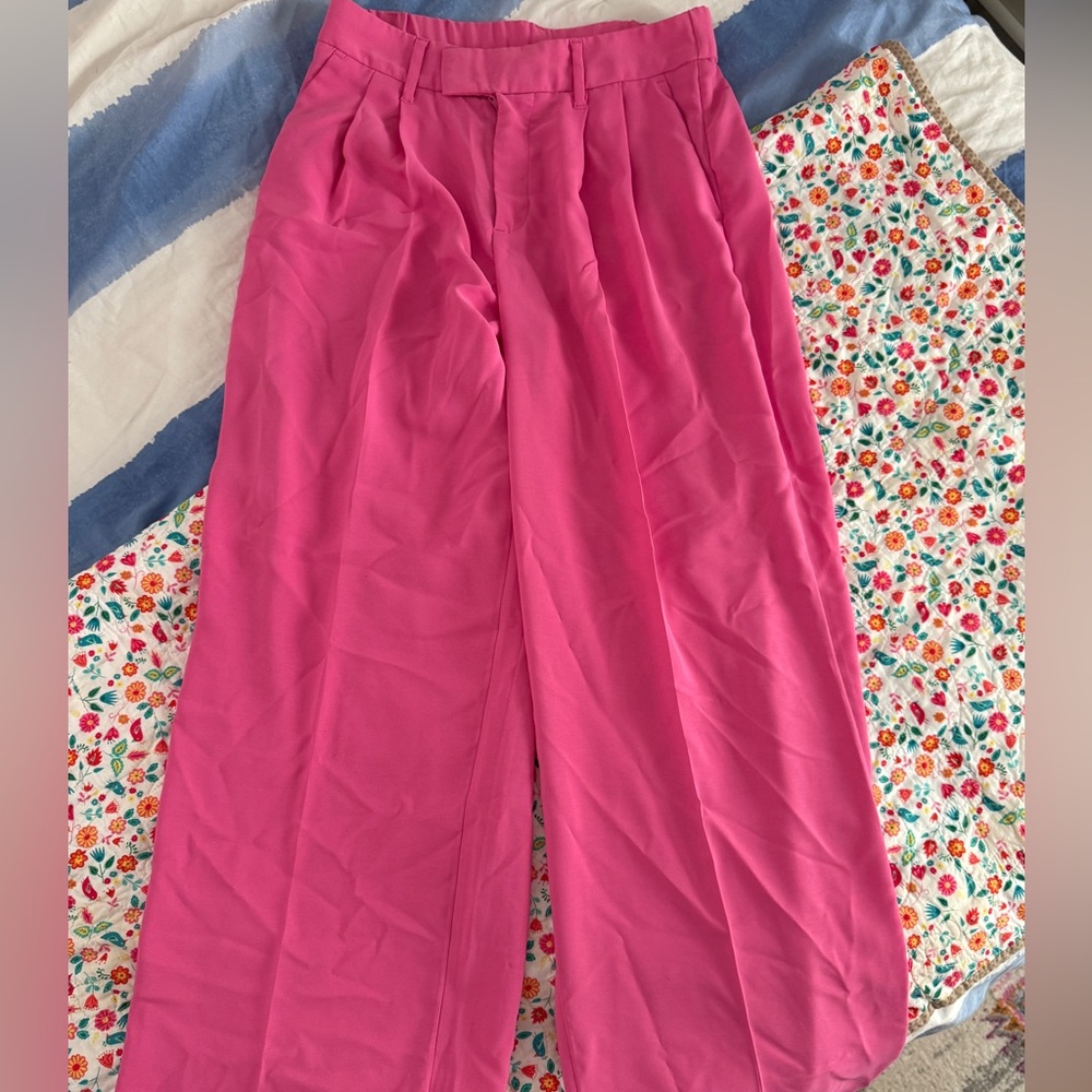 Target (New Day) Pink Wide-Leg Trousers